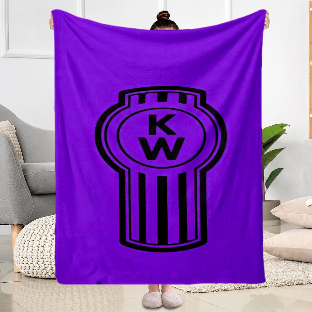 Kw Heavy Trucks Blanket Ultrasoft Suitable For Office Chair Sofa Seaside For All Occasions Digital Print Gifts For Family Or Friends