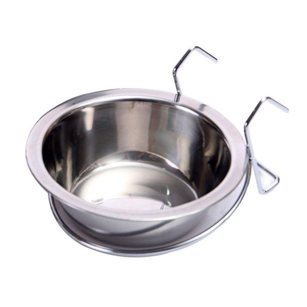 С Зажимом Подвесной Съемный Миска для Корма для Попугая Миска для Клетки Попугая Поилка для Питомца Чашка для Кормления Птиц