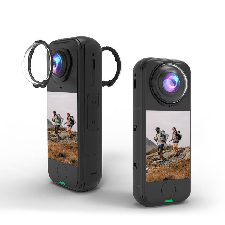 Для Insta360 X4 Air PULUZ Вращающийся Защитный Чехол из Оптического Стекла для Объектива (прозрачный)