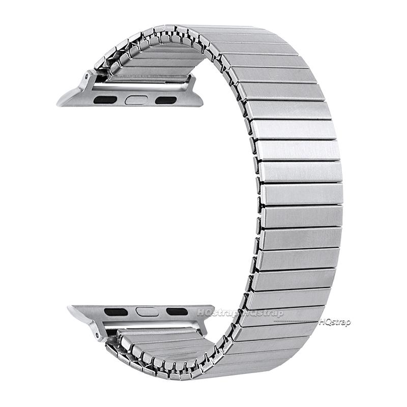 Эластичный ремешок из нержавеющей стали для Apple Watch Ultra Band 49 мм 44 мм 45 мм 40 мм 41 мм 42 мм Металлический браслет для IWatch Серии 9 8 7 6