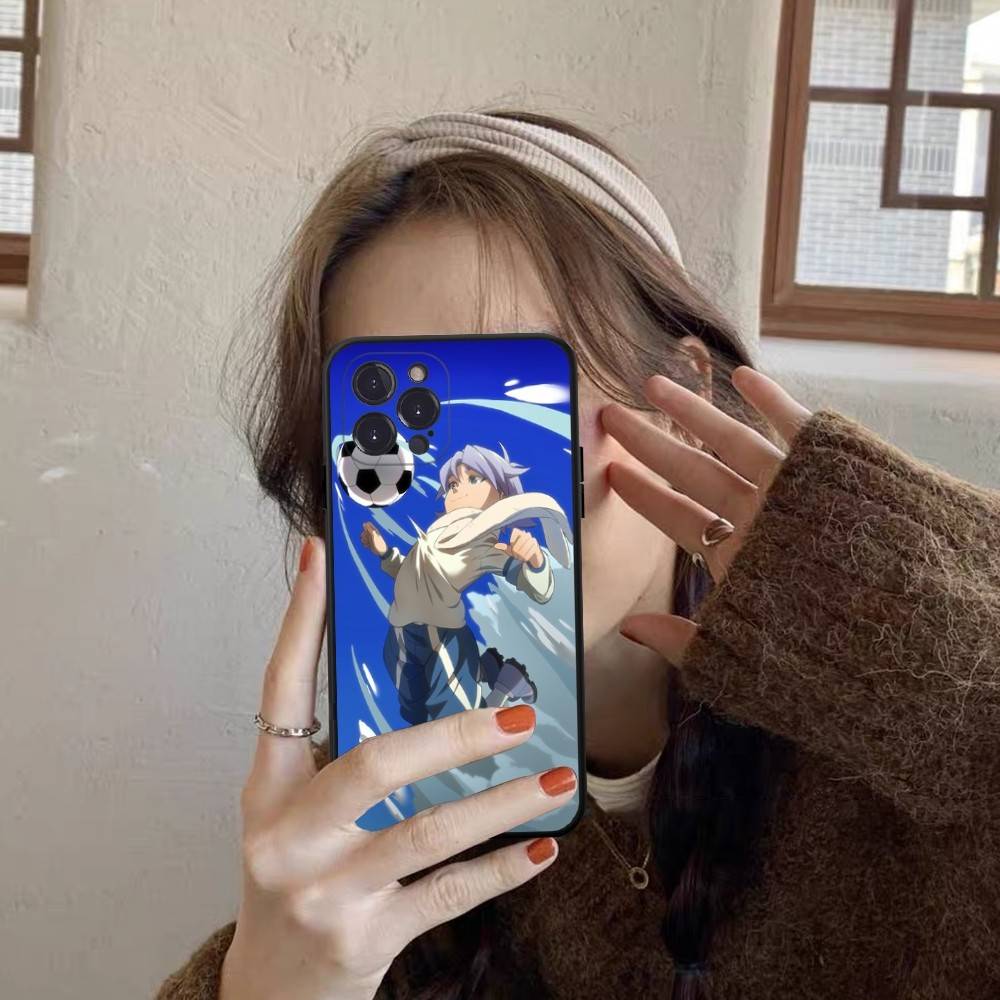 Чехол для телефона Axel Blaze Firestorm Inazuma Eleven Для Iphone 16 15 17 13 14 12 11 Pro Max Plus Черный Корпус Чехол