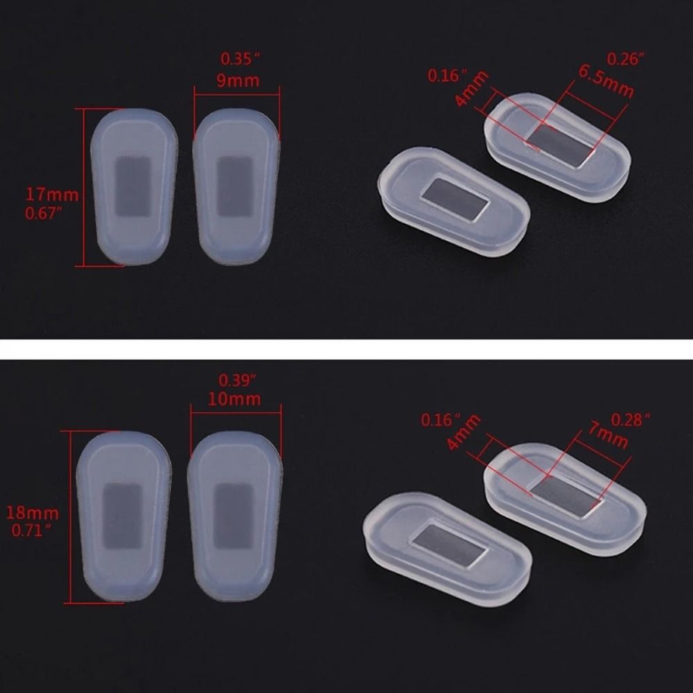Men Anti Slip Eyewear Nose Cover Eyeglasses Nose Pads Transparent Glasses Support Korean Nose Pad
