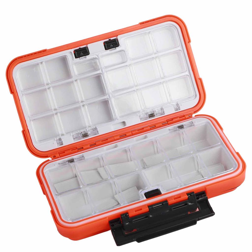 ABS водонепроницаемый ящик для рыболовных снастей, крючки для приманки, чехол для хранения, органайзер, контейнер, аксессуары, желтый