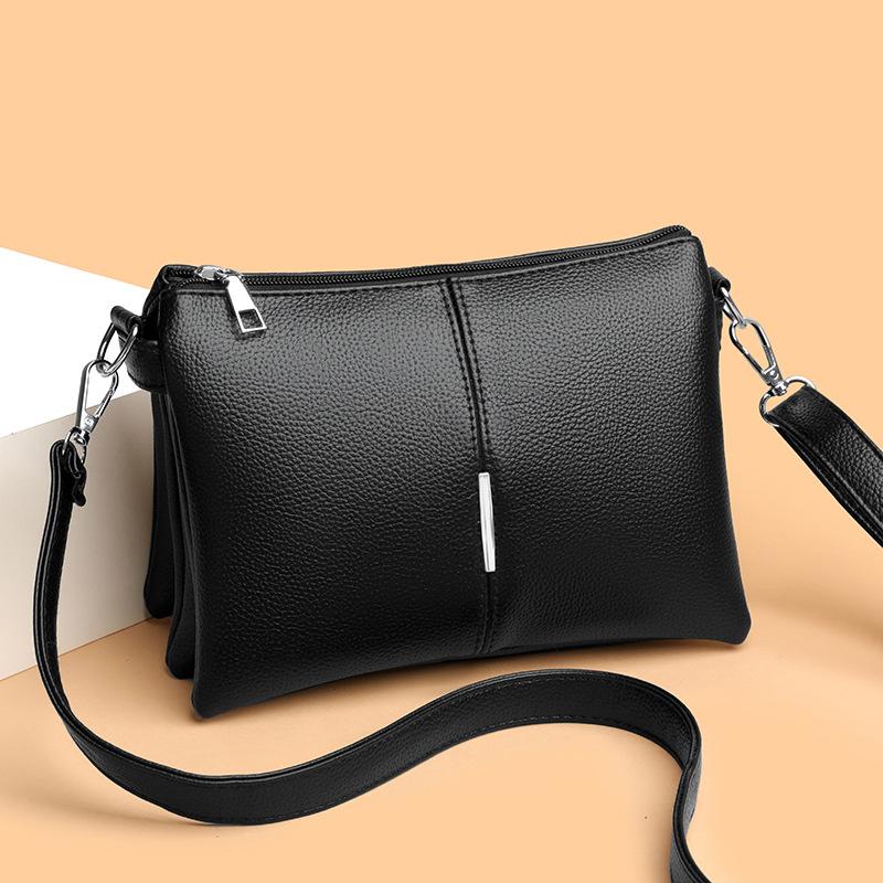 Модная и трендовая маленькая квадратная сумка через плечо на каждый день, универсальная и модная, простой дизайн