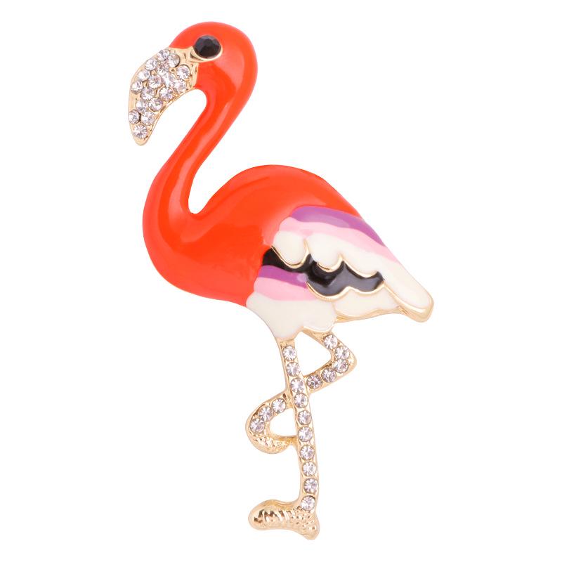 Брошь-животное со стразами: Корсажная булавка «Рыба, Кенгуру, Пчела, Улитка, Фламинго, Олень, Ленивец»