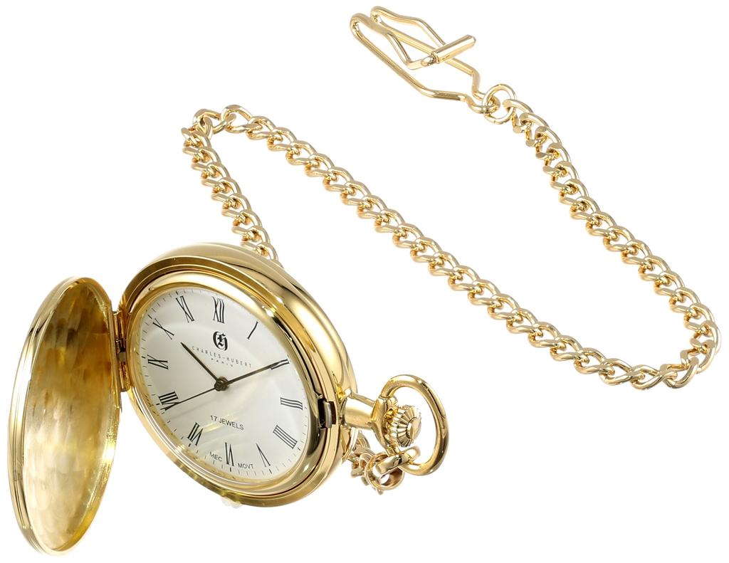 Pocket Watch Mechanical Manual Winding 3840 [Charles Hubert, Paris] Men's