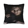 L-Leon Kennedys Pillow Cover Comfy Cushion Cover Vintage Pillow Case For Office Car Home Decor