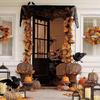 Lace Table Lamp Fireplace Cloth Window Curtain Halloween Decor Halloween Decoration Bats Tablecloth Black Lace Spider Web Decor