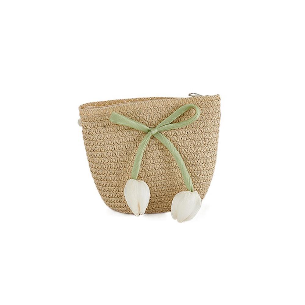 Корейская Панама для Девочек в Том же Стиле Сумка Кроссбоди Кружевные Поля Пляжная Кепка Малыш