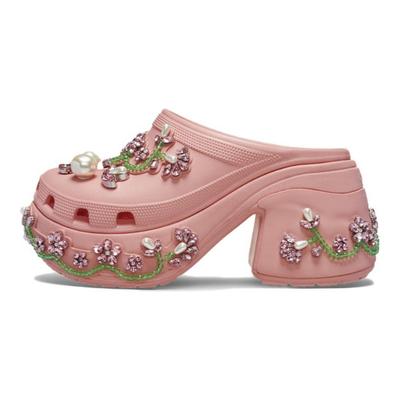 Simone Rocha X Mermaid Удобные Универсальные Клоги Клоги Унисекс Тепло-розовый 210142-78U