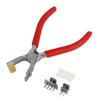 4mm Silent Leather Hole Punch Stitching Hand Pliers Leather Craft Tool