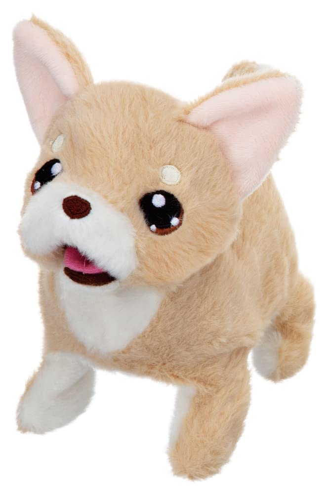 IWAYA Twinkle Eyes Puppy Chihuahua Plush 18 Battery-Operated Toy, Months, 3307-1