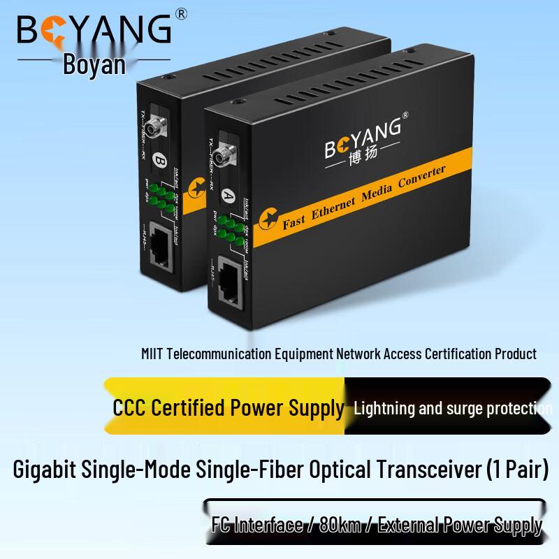 BOYANG Telecom-Grade Fiber Optic Transceiver