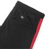 Vans Мужские спортивные брюки в полоску с цветными вставками сбоку, прямые, ретро, черные VN0A3TXWBRR