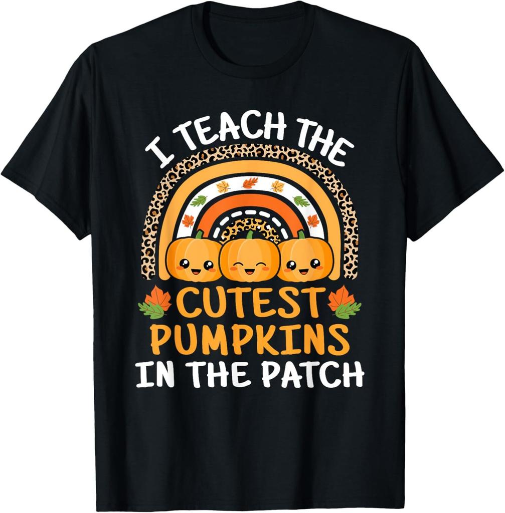 I Teach The Cutest Pumpkins In The Patch Teacher Unisex T-Shirt