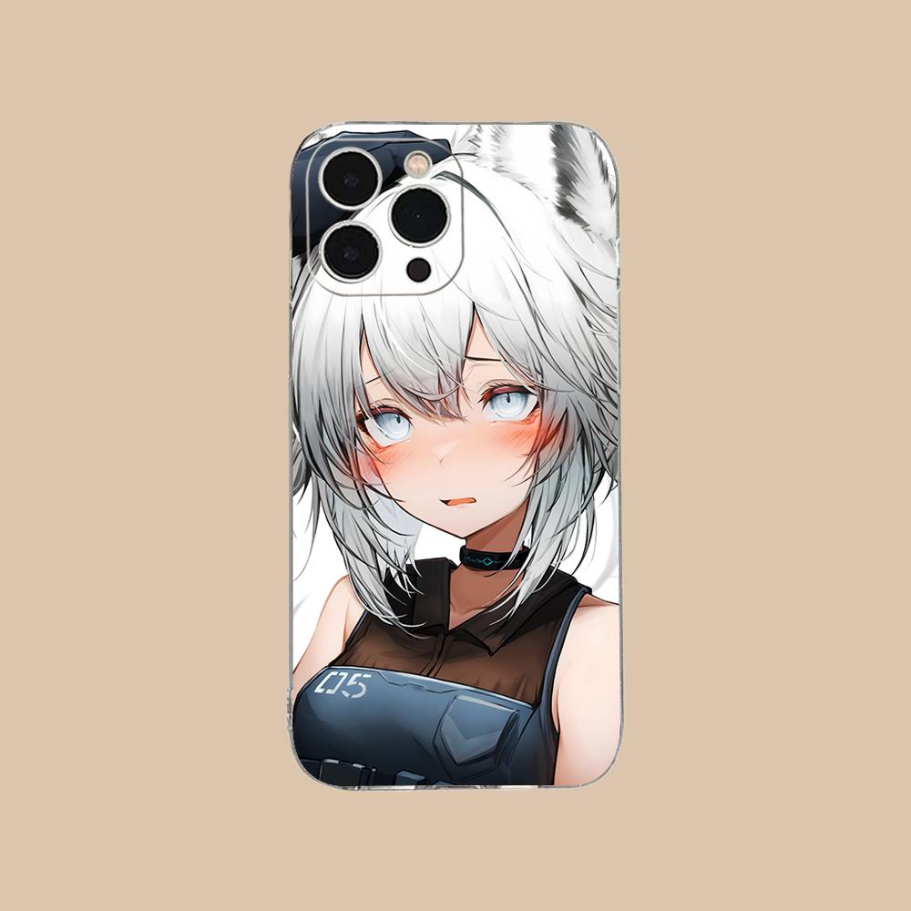 Arknights Grani Прозрачный ТПУ чехол для мобильного телефона iPhone 17 16 15 14 13 12 11 X XR XS Air Pro Max Plus Mini Цветной чехол