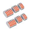 90PCS Compact Wire Conductor Connector Quick Splicing Terminal Block Assortment 250V 32A