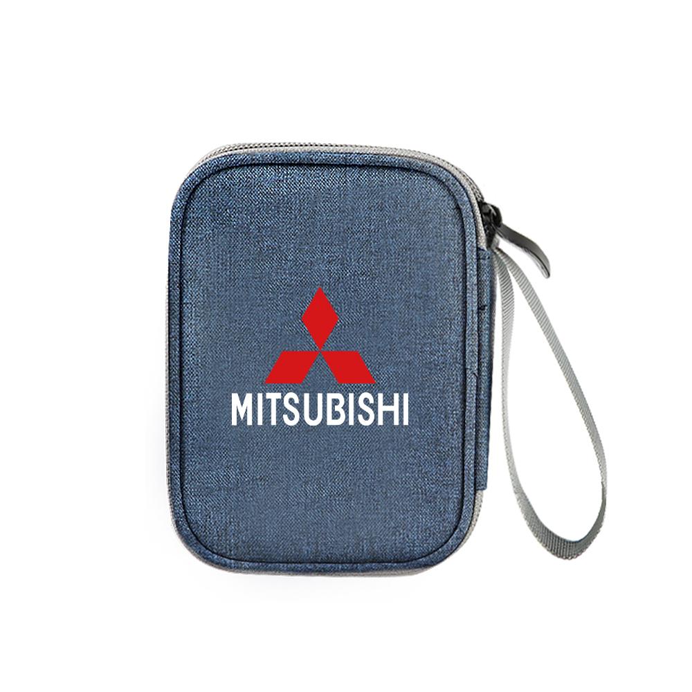 bzdn5 Car Storage Pocket Multi-use Organizer Box Phone Key Stowing Tidying Bags For Mitsubishi Asx Lancer L200 Pajero Sport Attrage
