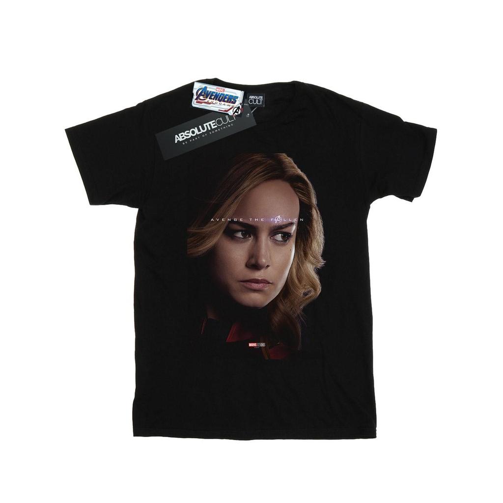 Marvel Mens Avengers Endgame Avenge The Fallen Captain Marvel T-Shirt