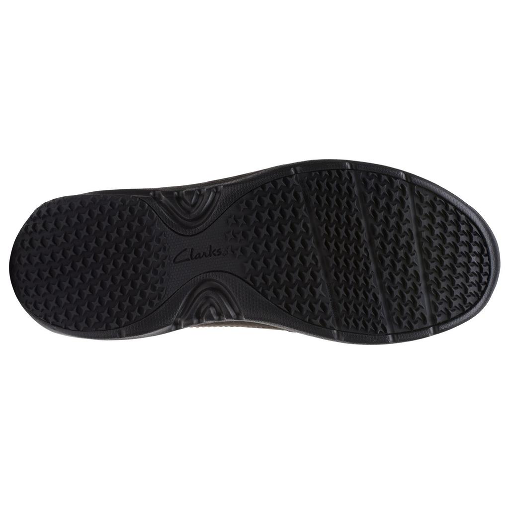 Clarks Кеды Повседневные Кожаные Слипоны Серии Craft Мужские Темно-Коричневые 261751977