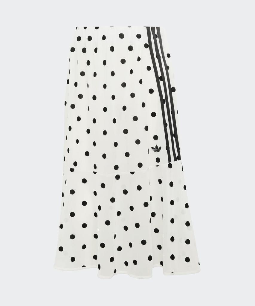 ADIDAS Sheer Polka Dot Skirt - White / Kv1176