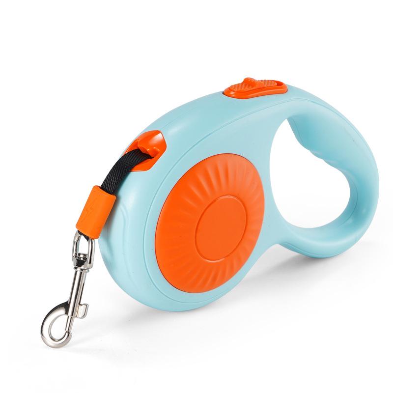 Automatic Retractable Pet Leash 3M Reflective Durable Dog Cat Lead with Comfy Handle for Small Medium Pets Outdoor Safety