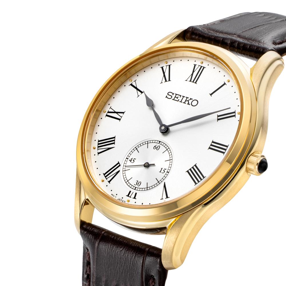 Seiko Мужские часы с сапфировым стеклом SRK050P1