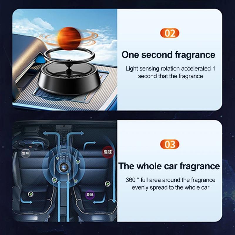 Солнечная энергия Автомобильный освежитель воздуха Галактика Планета Земля Марс Ароматерапия Диффузионный орнамент Интерьер Духи Креативное украшение