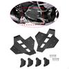 2Pcs Engine Guards Cylinder Head Guard Premium Professional Spare Parts Aluminum Alloy Easy To