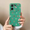 Для Infinix Zero 30 4G 5G Чехлы Забавные Милая Девочка Кошка Жидкий Силикон Мягкая Крышка Телефона Для InfinixZero30 4G 5G Ультратонкие Fundas