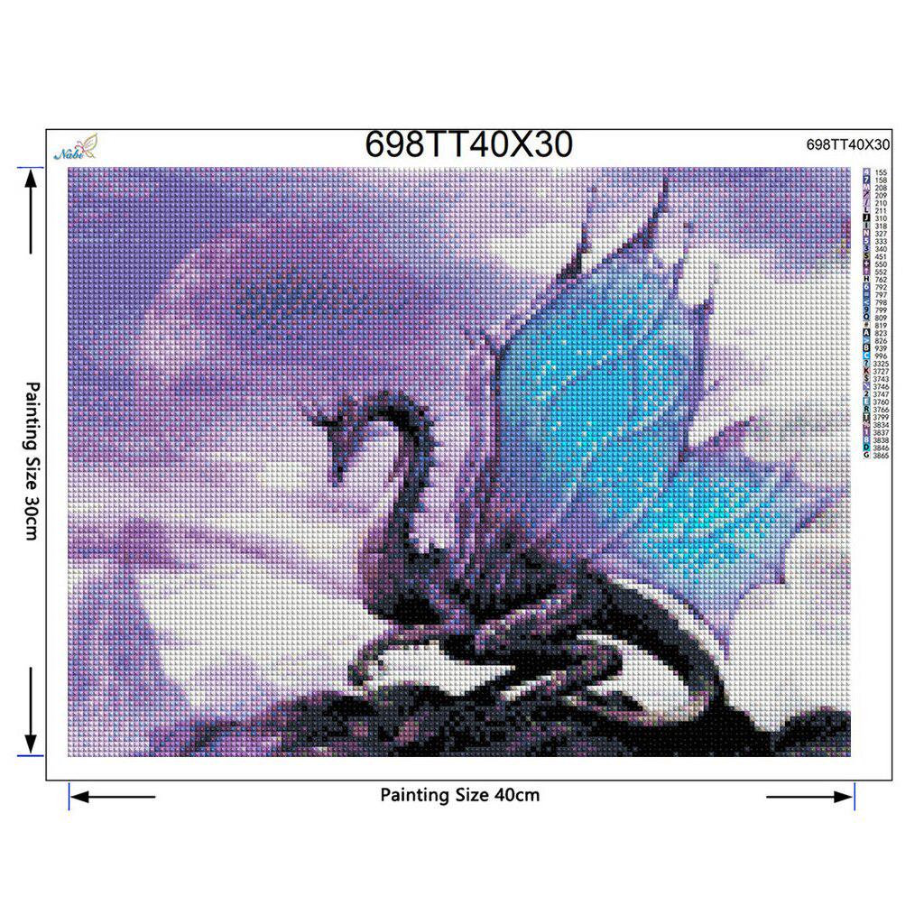 Полная, Алмазная вышивка, 5D, Наборы алмазной живописи «Дракон с животными», вышивка крестиком, рукоделие, поделки, подарок