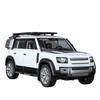 1/18 Scale Land Rover Large Defender 110 Alloy Car Model Toy Gift, Simulated Sound and Light Children's Toy Car, Birthday Gift for Boys