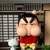 Crayon Shin-chan & Whitey 18cm Anime Figurine Ornament