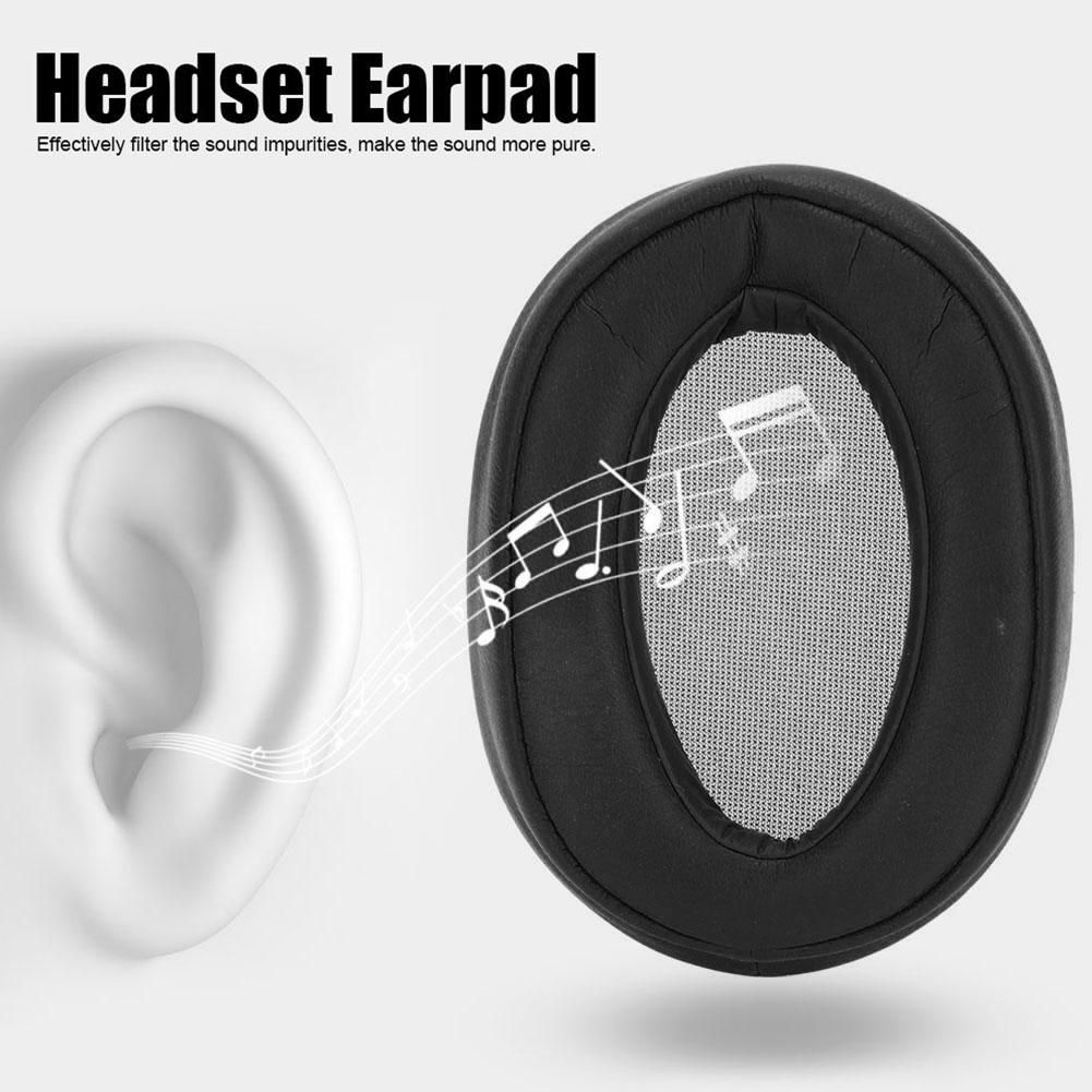 1 пара Портативный Протеиновый Наушники Гарнитура Замена Амбушюр Аксессуар для MDR-100ABN