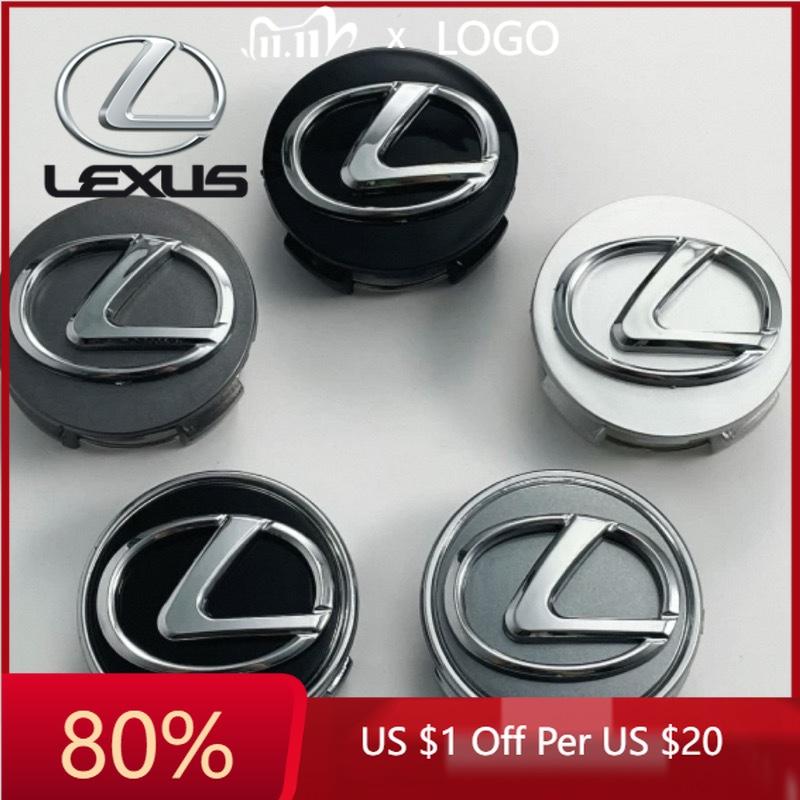 2026 Hot Interior Stickers 4PCS Car Original Wheel Center Cover Hub Cap For Lexus IS250 IS200 CT200h GS300 LS430 RX450h LX570 ISLV4
