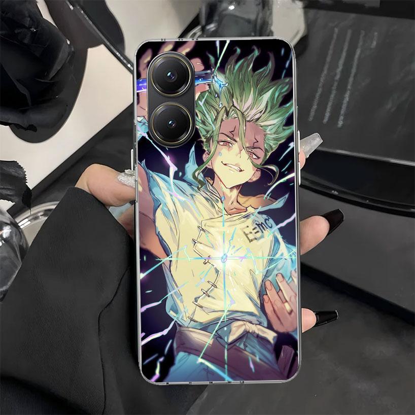 Чехол для телефона D-Dr Stone Аниме для Xiaomi Poco X7 X6 X5 X3 Pro X4 Nfc F7 Ultra F6 F5 F4 Gt M6 M5S M4 M3 Мягкий Силиконовый Чехол X7 X6 X