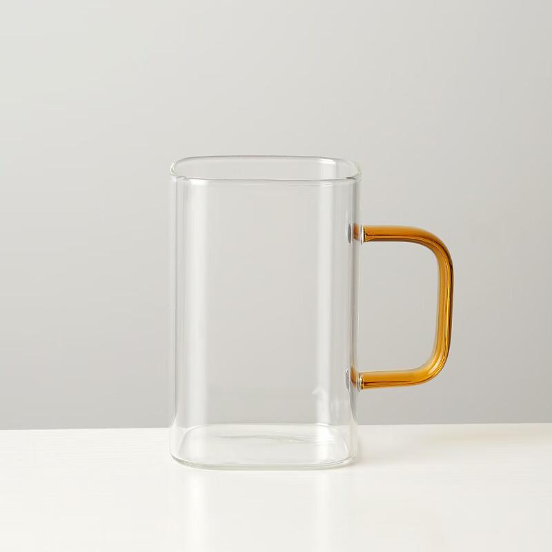 Shangqi Square Glass Mugs, Set of 2