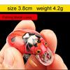3.8CM/4.1G Fishing Tackle Wobblers Treble Hook Fishing Lures Swim Wobbler Bait Spoon Spinner