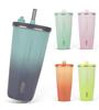 Trending On Social Tumbler with Stainless with Vacuum Keeps Drinks Hot or Direct Large Available In Multiple 2025 Upgraded Edition Media Straw,