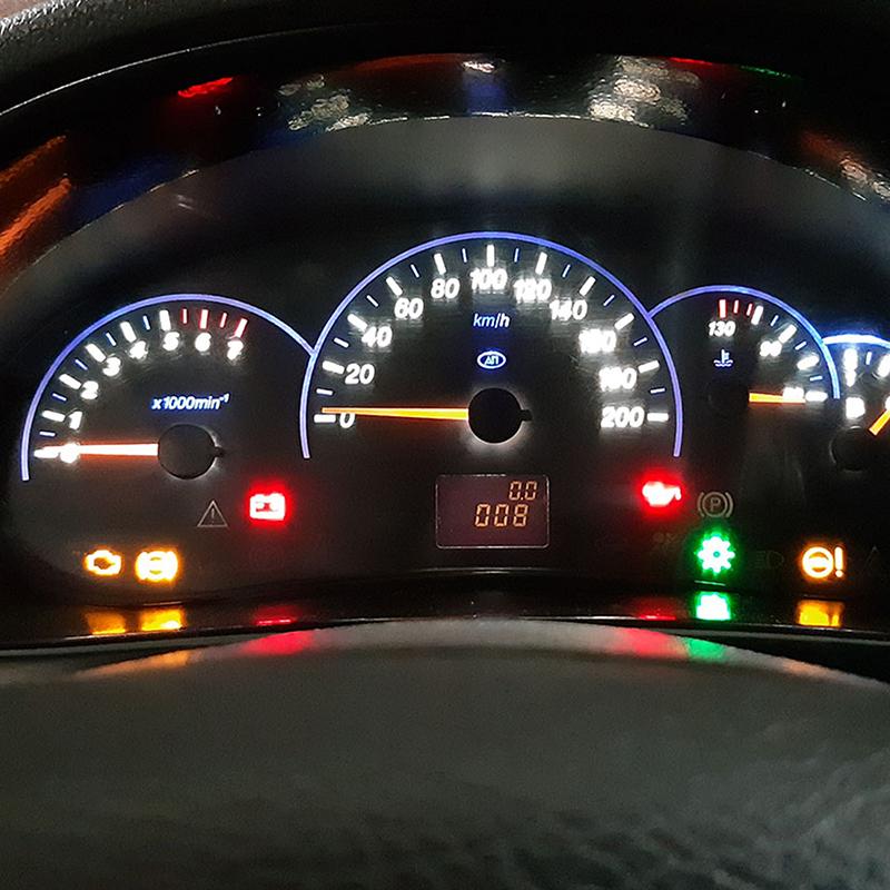 5шт 12В T5 3030 светодиодные лампы салона автомобиля освещение приборной панели авто приборная лампа