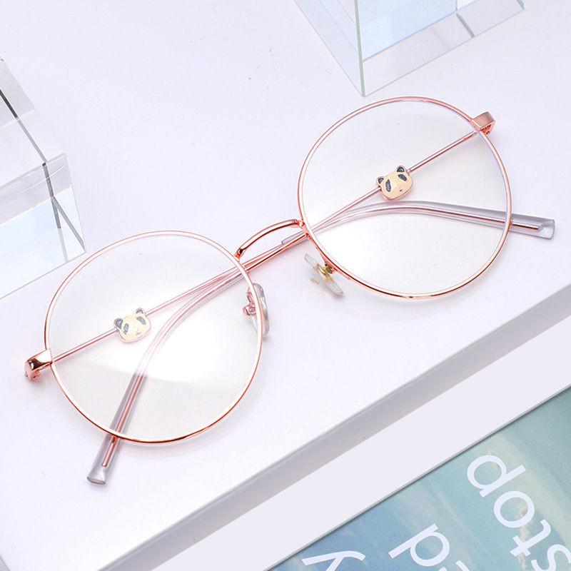 Женские очки в стиле панды, милые оптические очки, анти-УФ-очки, очки для компьютера, очки для близорукости