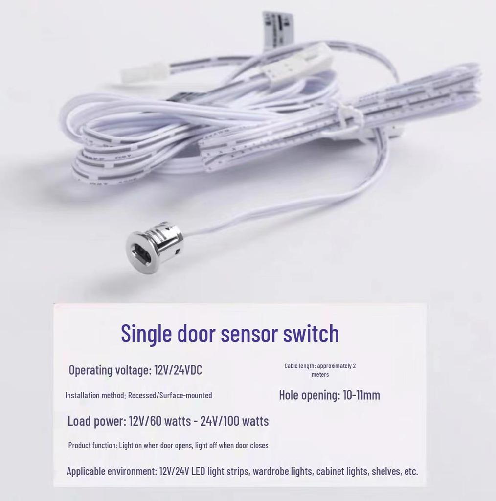 Умные светодиодные ленты с датчиком для шкафов, гардеробов и полок