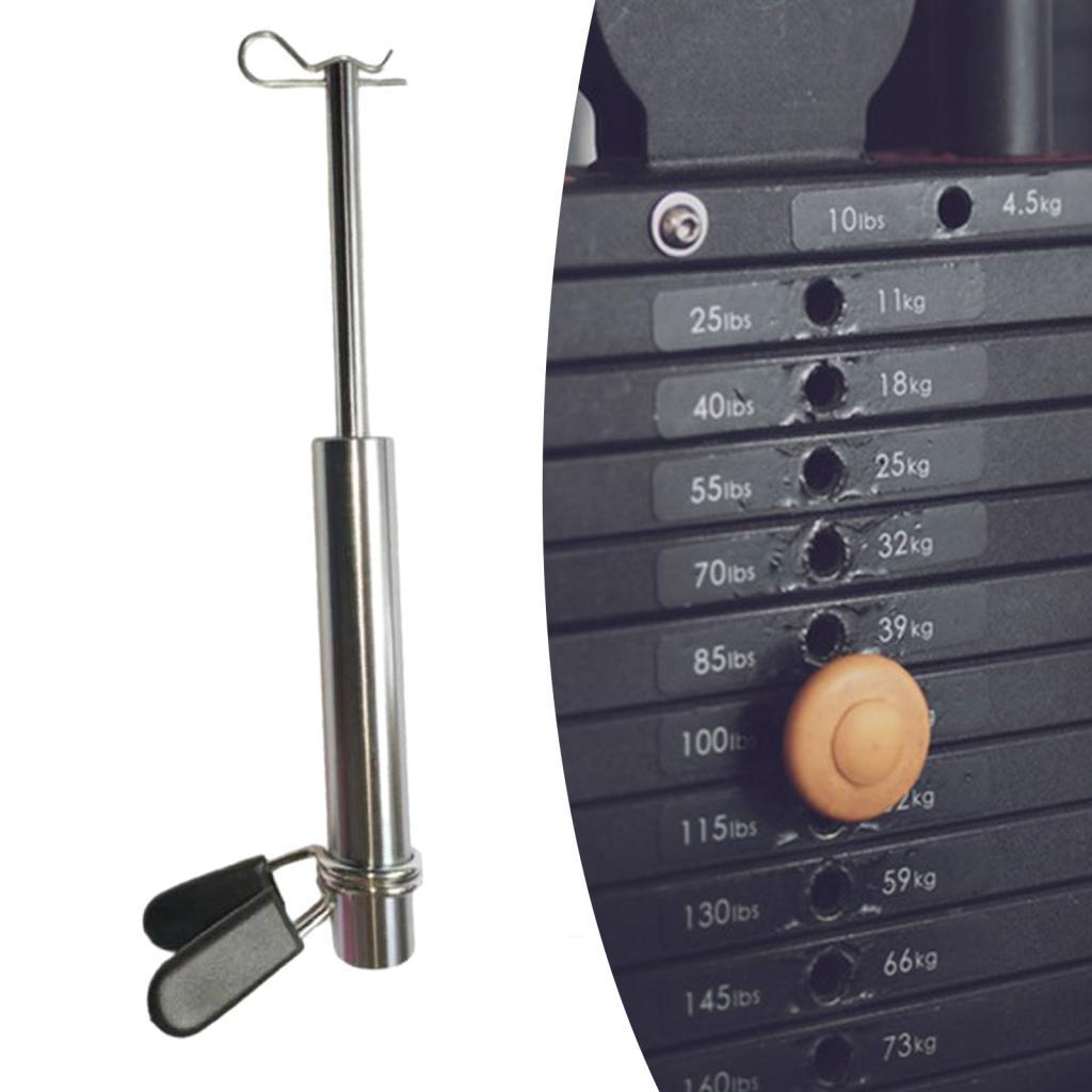 Gym Weight Stack Pin Add to Equipment Extender for Lifting Sports