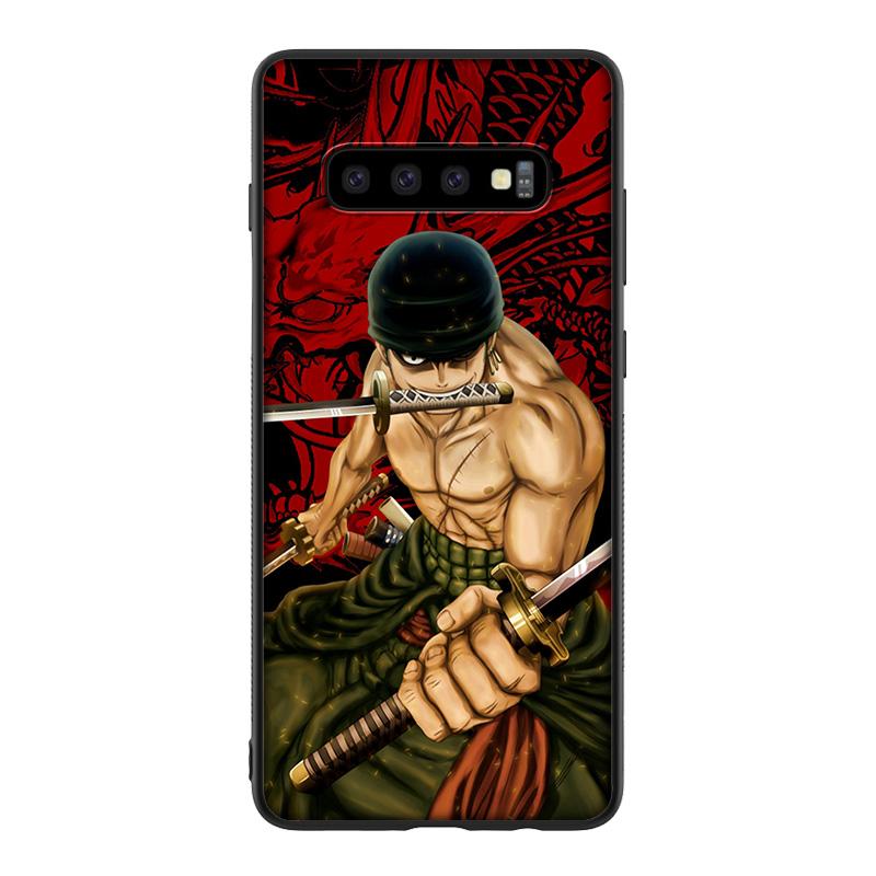 GX165 цельный силиконовый мягкий чехол Roronoa Zoro для Samsung S6 S7 Edge S8 S9 S10 S10E S20 Fe S21 S21s S30 Ultra Plus Lite