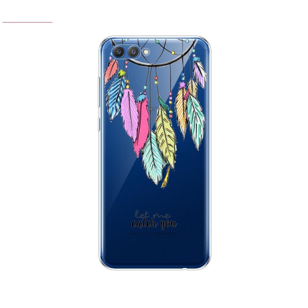 Чехол для Huawei Honor V10 VIEW 10, мягкий силиконовый чехол из ТПУ на заднюю панель телефона для Huawei Honor 10, чехол Etui, защитный чехол с принтом