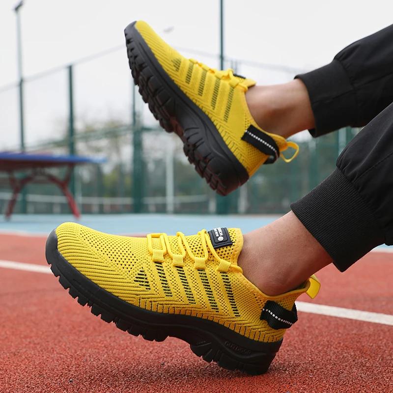 Men'S And Women'S Casual Sports Shoes Comfortable Walking Shoes Lightweight Loafers Breathable Mesh Upper Sommer Outfits Damen