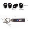 FD21-Car Tire Wheel Valve Caps Cover/Car Key Chain Ring Keychain For BMW M G80 G06 G07 G42 G14 G15 G16 F82 F20 F21 F83 M2 M3 M4 M5 M8