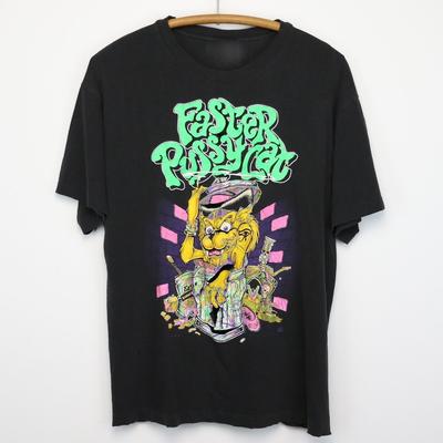 Vintage Faster Pussycat Band Music Lover Heavy Cotton Black All Size Shirt SE453 Unisex T-Shirt