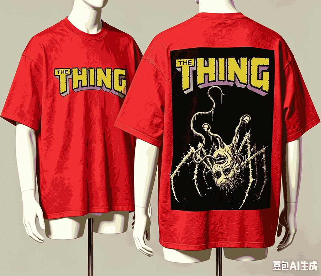 The Thing For Fan Gift Tshirt Unisex Unisex Harajuku Oversized Unisex Short Sleeve Streetwear High Quality Couples Soft Comfortable