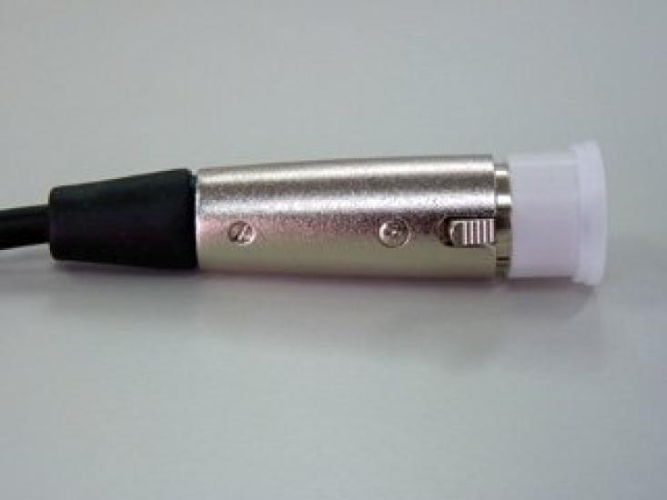 Technobains XLR Type Cannon Connector Protective Cap 3 Each for Male and Female Pack (semi-transparent) / XLRMFCK-W0-6